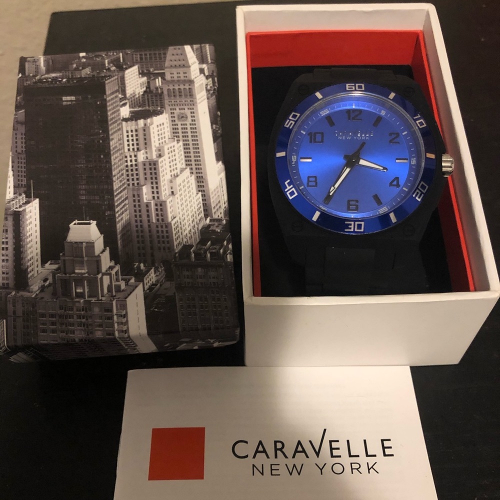Brand new Caravelle New York watch. Never worn